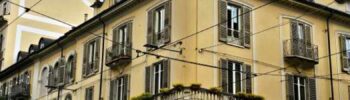 Facciata di appartamento in vendita a Torino in Via Madama Cristina