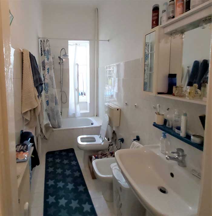 bagno appartamento in affitto via peyron 10 torino