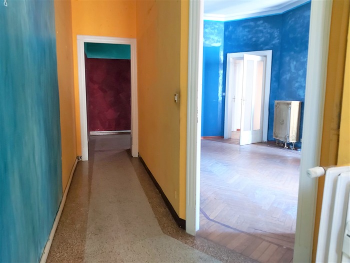 corridoio di appartamento in vendita in via peyron 10 torino
