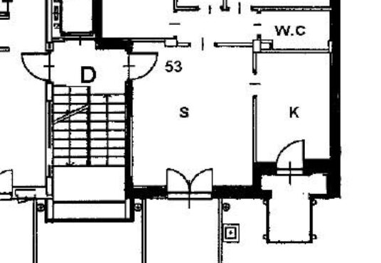 planimetria casa in affitto corso gamba torino